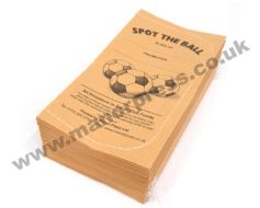 SPOT THE BALL TICKETS - 1 PACKET